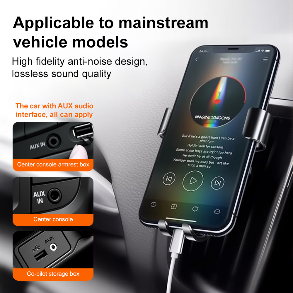 Type-C to 3.5mm AUX Audio Cabl - огляд і ціна Gaming Console Car