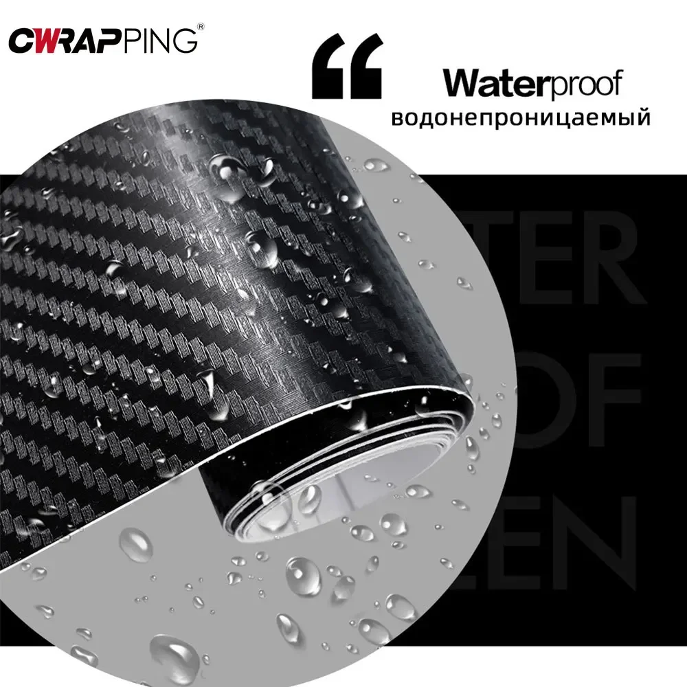 Carbon Fiber Car Vinyl Wrap Fi - огляд і ціна Console Skin Wrap