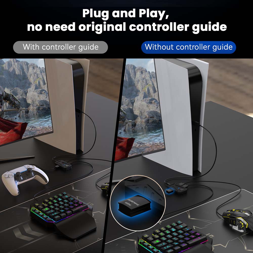 for PS5 Gaming Keyboard Mouse  - огляд і ціна Gaming Console And Controller