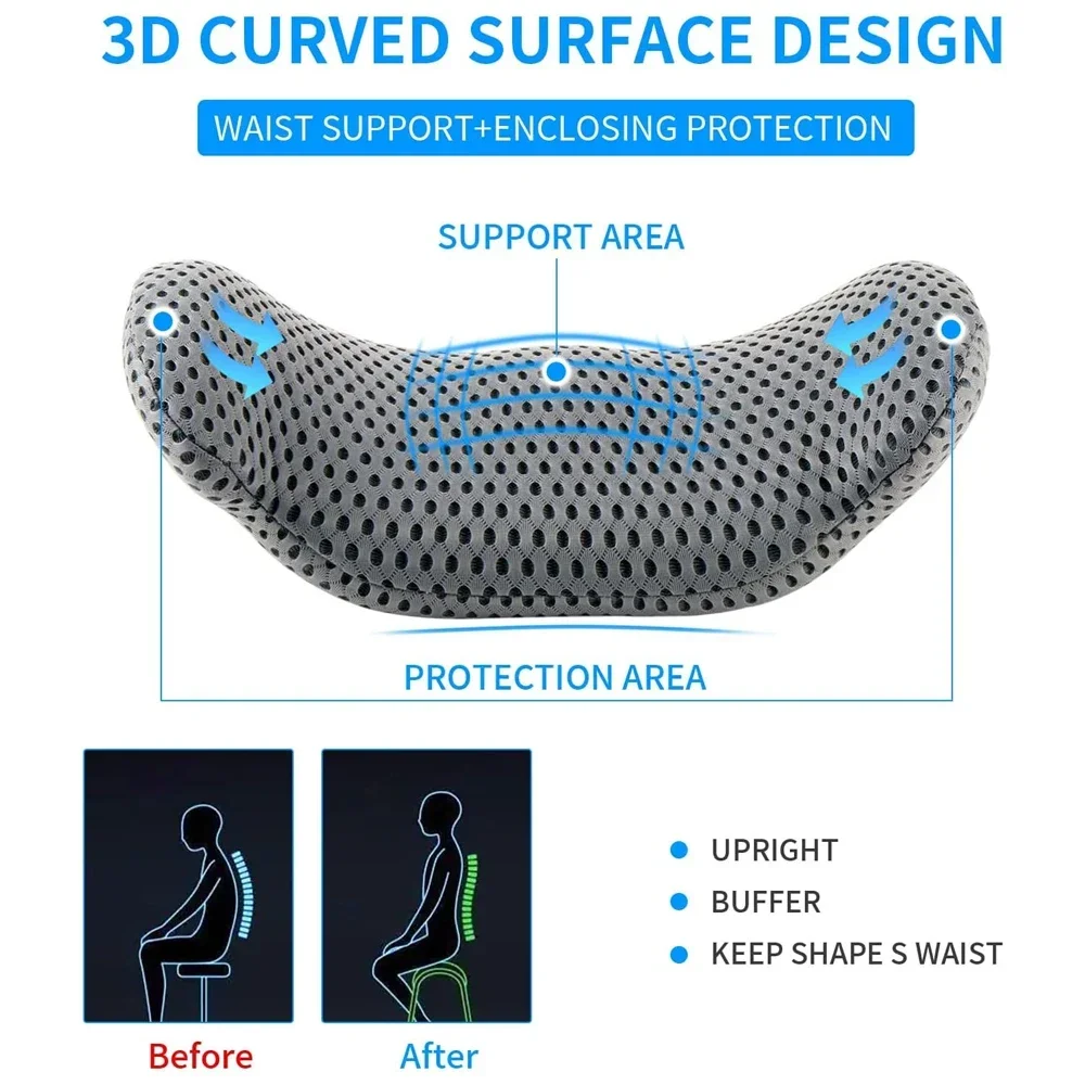 Memory Foam Lumbar Support Pil - огляд і ціна Gaming Console Car